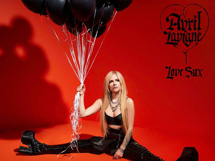 Cover image for Album Review: Avril Lavigne Love Sux