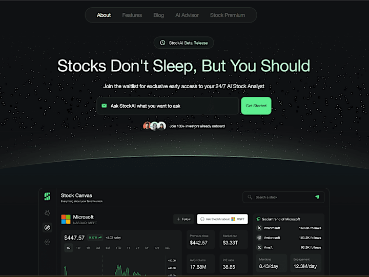 Cover image for Stock AI