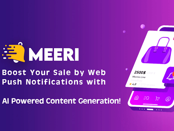 Cover image for Shopify App Meeri: Push Notifications