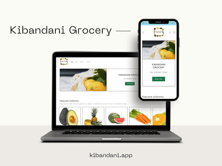 Cover image for Kibandani Grocery