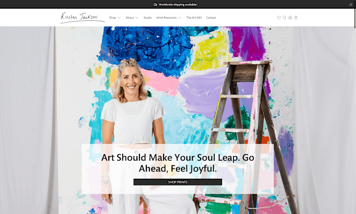 Cover image for Kirsten Jackson | Website Design & Build