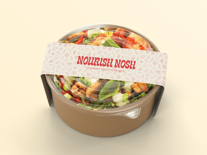 Cover image for Nourish Nosh - Gourmet Healthy Bowls 