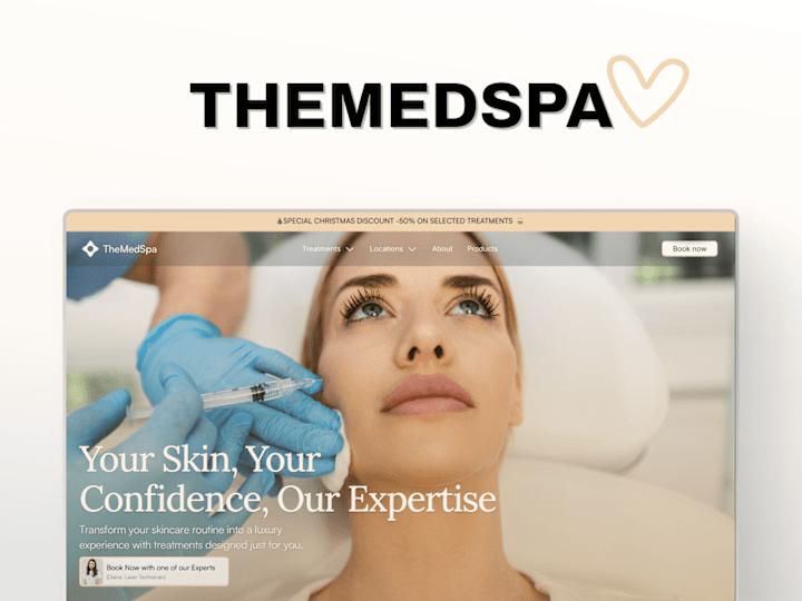 Cover image for 🌞 TheMedSpa - Med Spa Website