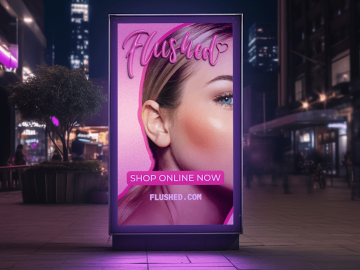 Cover image for Flushed: Logo & Visual Brand Identity