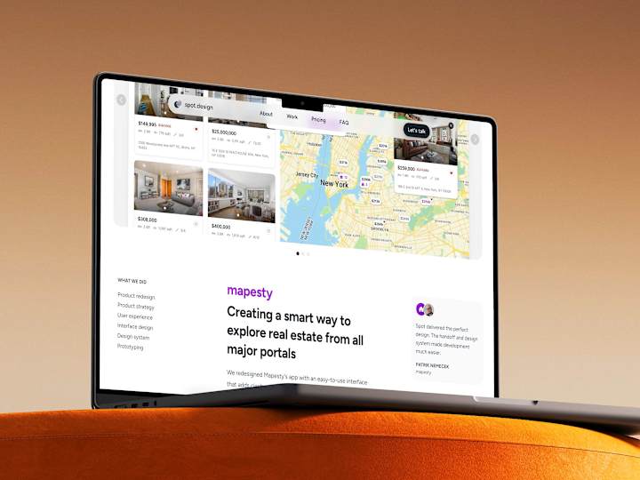 Cover image for Spot Design website