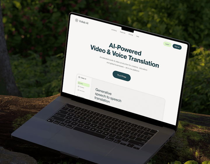 Cover image for VidLab AI - AI Voice Translator