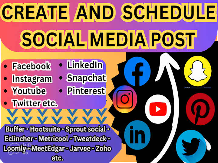 Cover image for Create schedule post for social media platform via loomly buffer