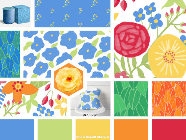 Cover image for Custom Pattern and Print Design Services by Chris Olson