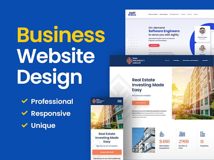 Cover image for Custom Website Design - Figma