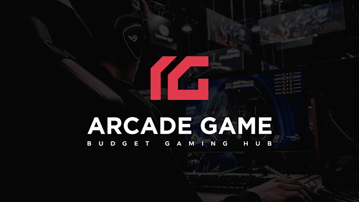 Cover image for Arcade games // Visual Identity Design.