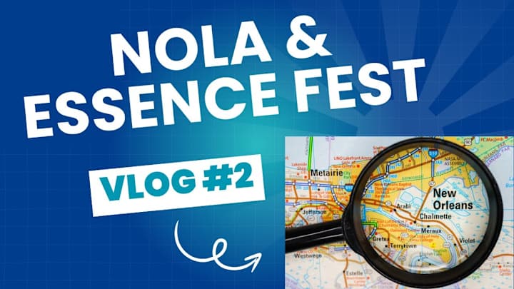 Cover image for DAY 2: NOLA & Essence Fest Vlog - YouTube