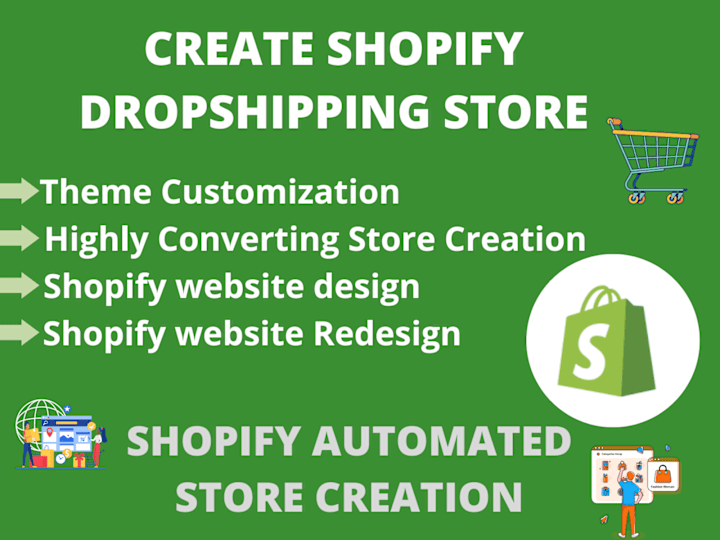 Cover image for Create Professional Shopify Website