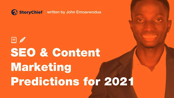 Cover image for 2021 Content Marketing and SEO Trends