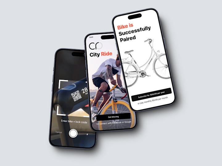 Cover image for City Ride ✕ Bikes on subscription [iOS App]