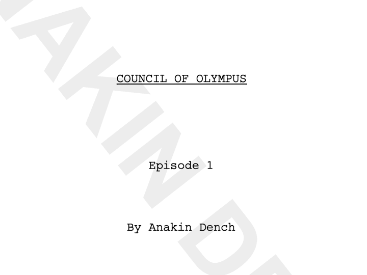 Cover image for Council of Olympus Ep 1, S1