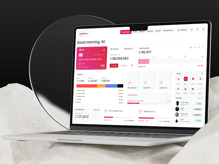 Cover image for Finance Dashboard