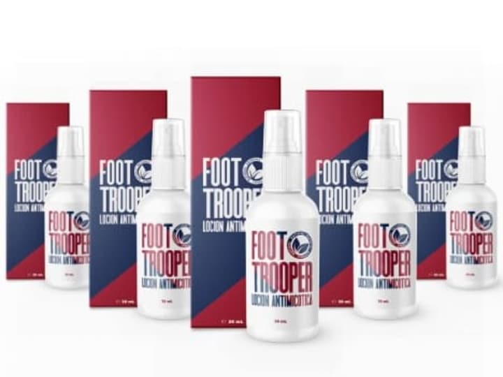 Cover image for Foot Trooper Spray antimicótico