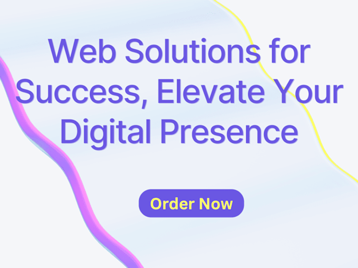 Cover image for Web Solutions for Success, Elevate Your Digital Presence