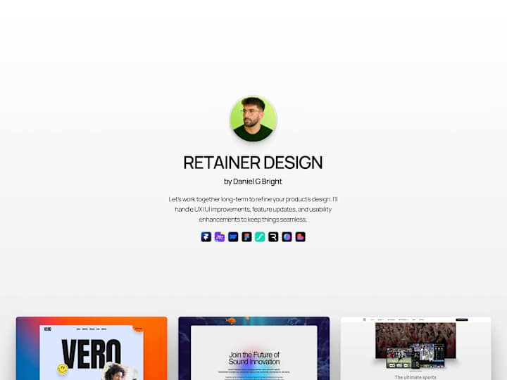 Cover image for Retainer • Design Services