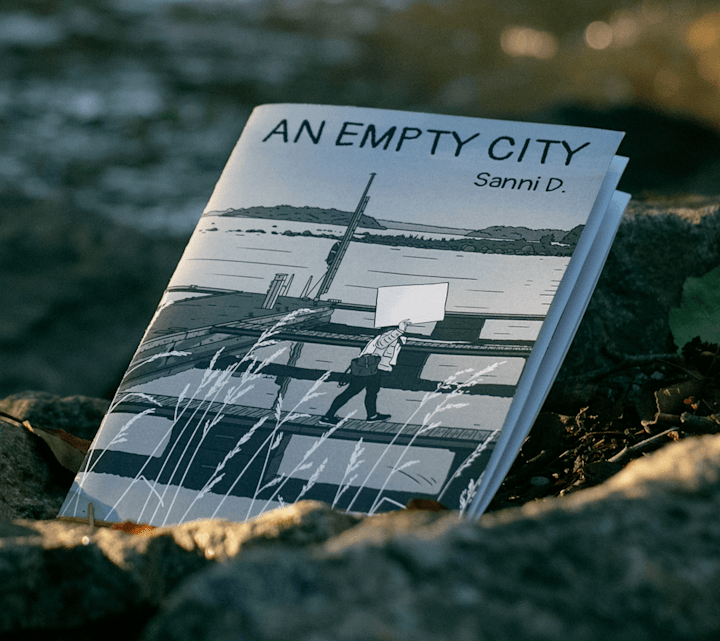 Cover image for  An Empty City graphic novel 