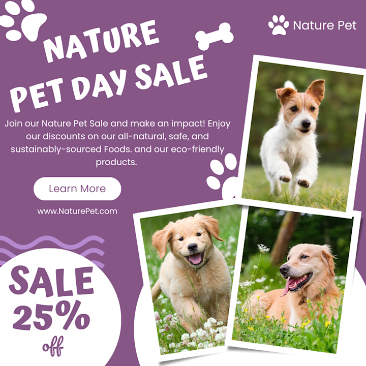 Cover image for Nature Pet Ad 