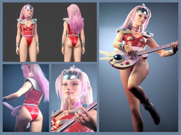 Cover image for Mylene Jenius 3D character