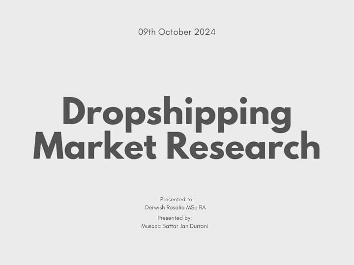 Cover image for Brand Market Research