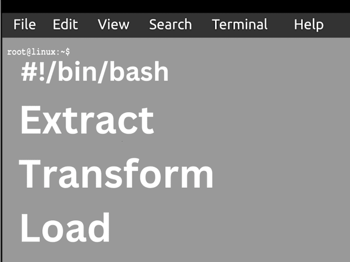 Cover image for A Begginer’s Guide to ETL Using Shell Scripts