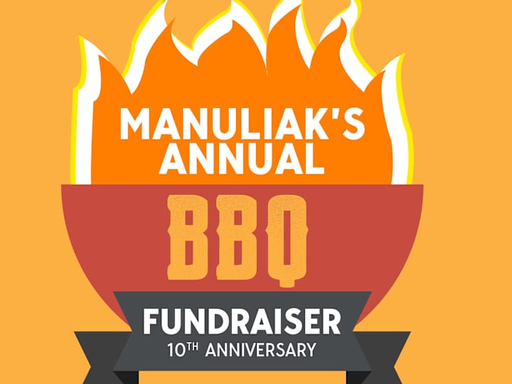 Cover image for BBQ fundraiser poster