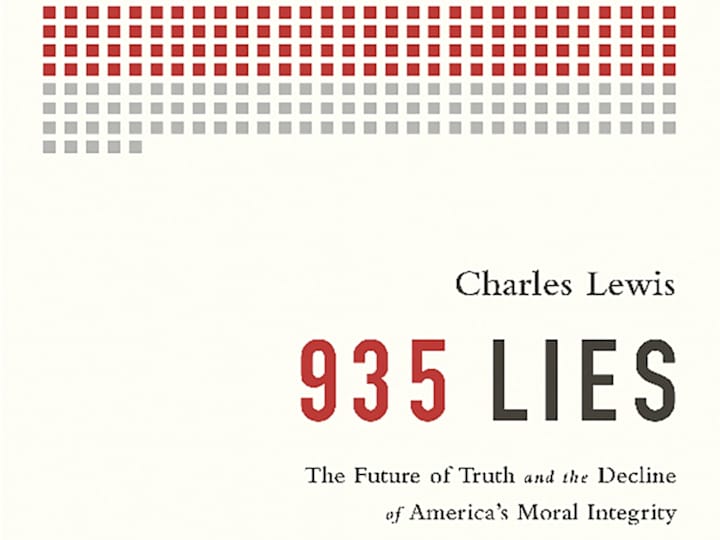 Cover image for Investigative Reporter: 935 Lies Book