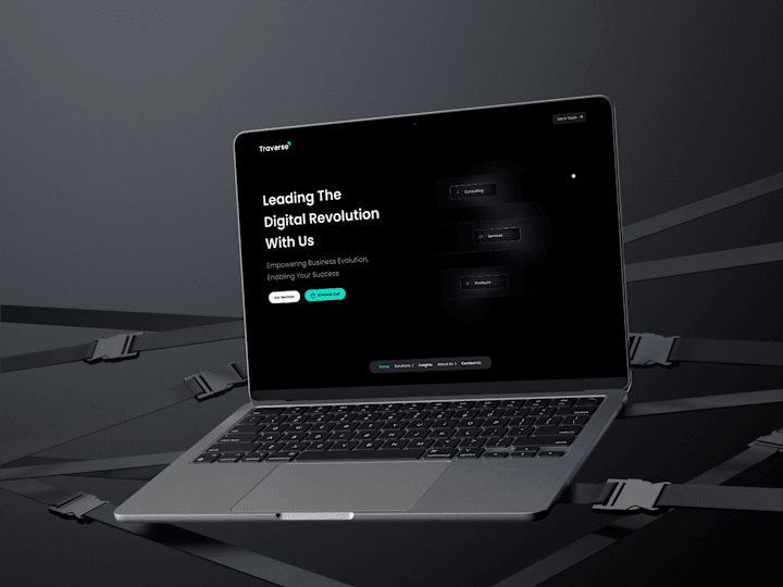 Cover image for Traverse- Engineering & Consulting Agency Website Design