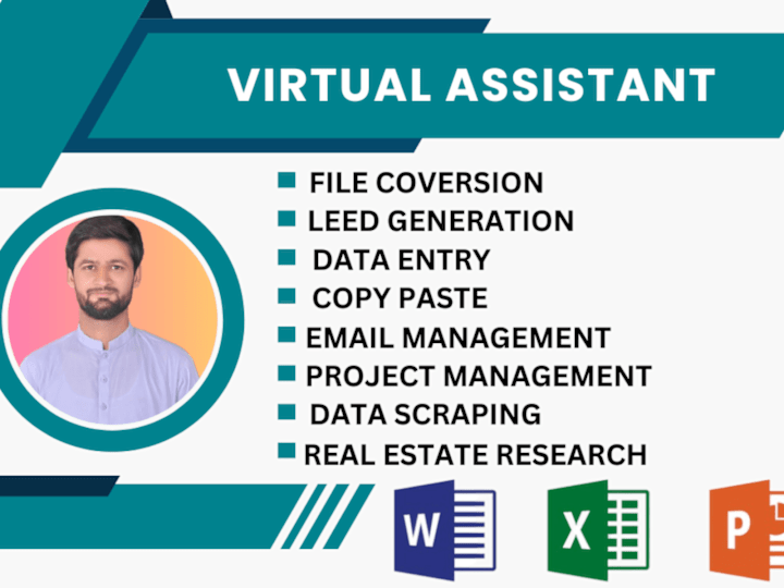 Cover image for I will be your administrative personal virtual assistant