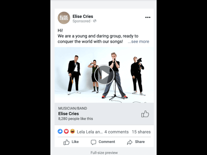 Cover image for Facebook ads