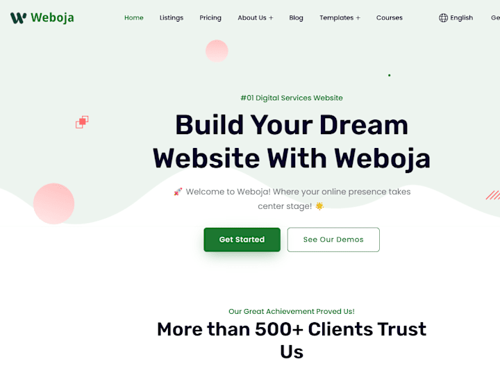 Cover image for Weboja - Content Management System WebApp