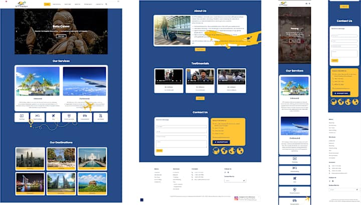 Cover image for KPS Holidays Website