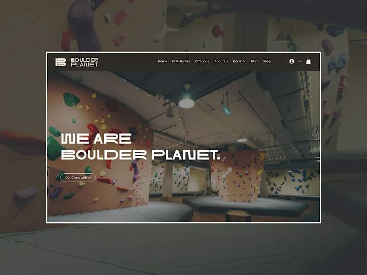 Cover image for Wix Studio | Figma | Advanced Website for Rock Climbing 