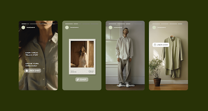 Cover image for Visual Identity for a Linen Fashion Concept