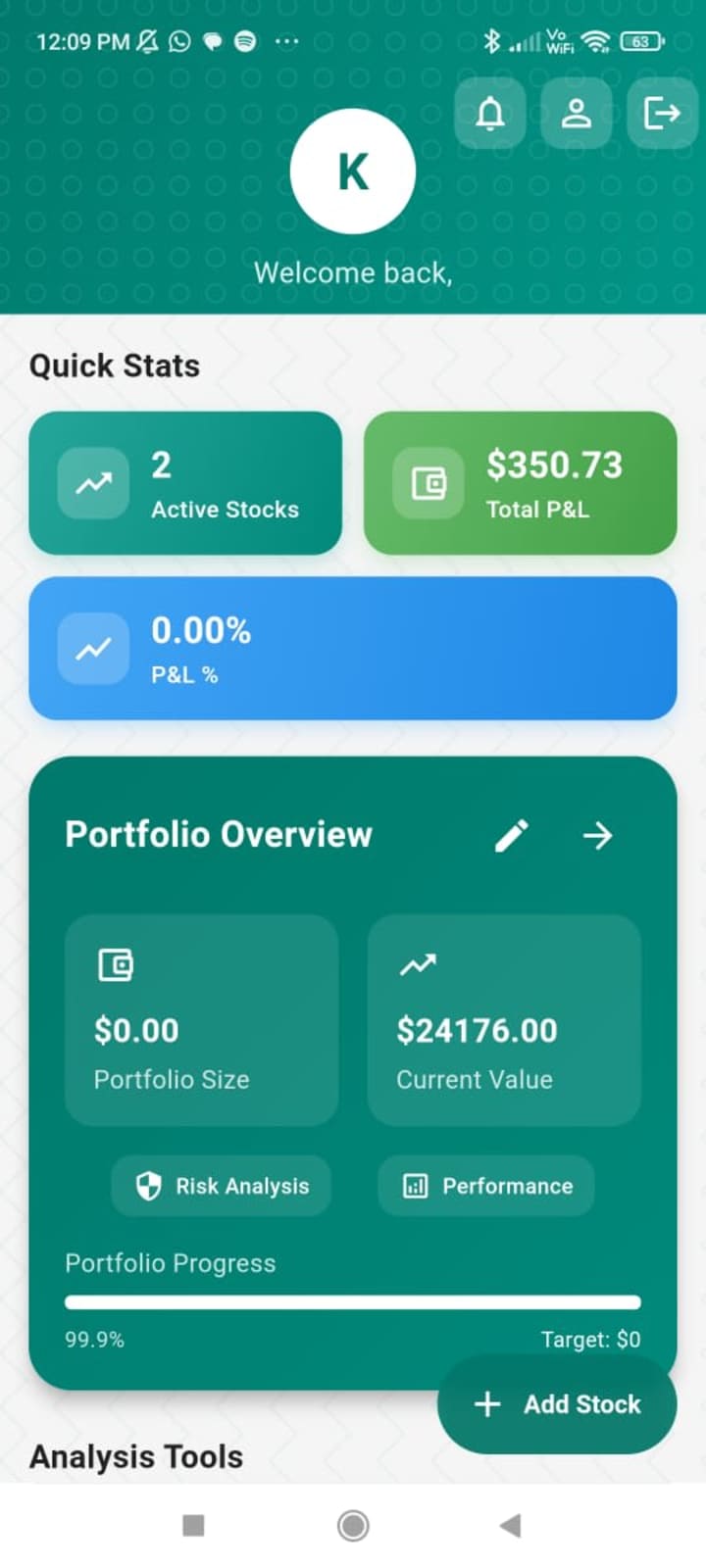 Cover image for Stock Suggestion and Portfolio management app