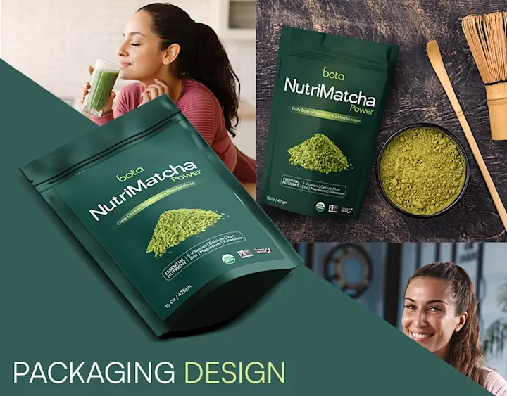 Cover image for Packaging Design - Matcha Powder