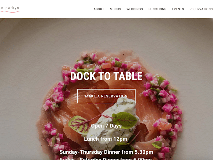 Cover image for Fish on Parkyn Website Redesign