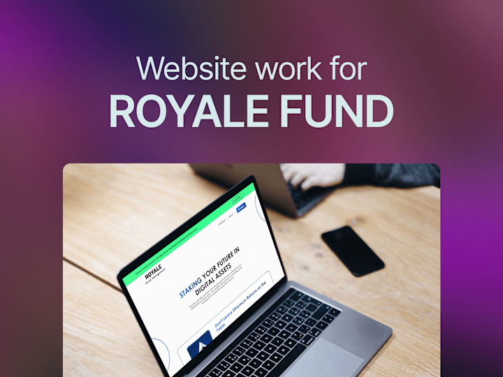 Cover image for Web Design & Development for Royale Fund