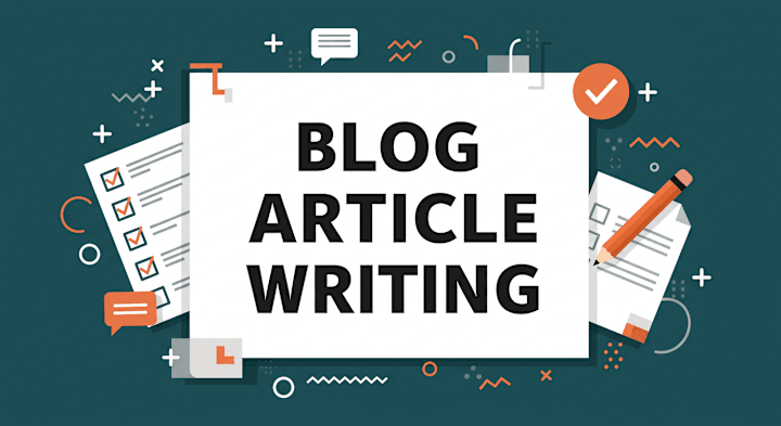 Cover image for Engaging Blog Post & Article Writing