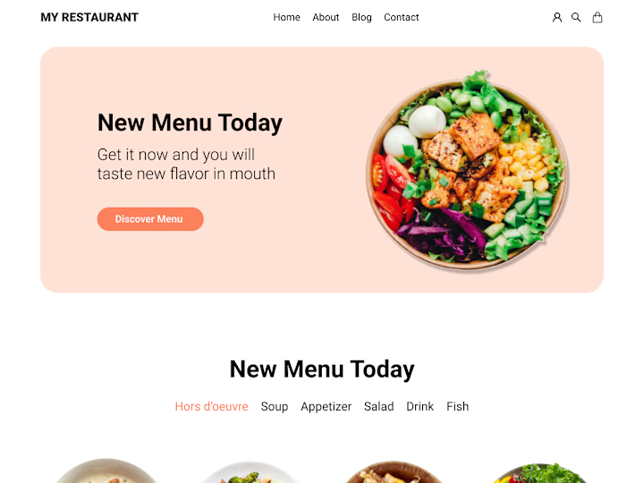 Cover image for Restaurant UI UX Design