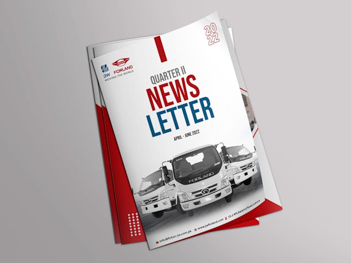 Cover image for News Letter Design | Forland