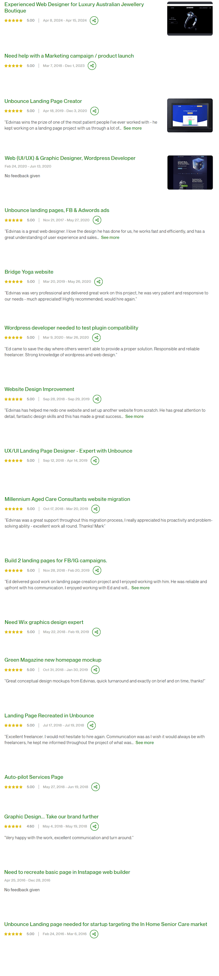 Cover image for UpWork Reviews