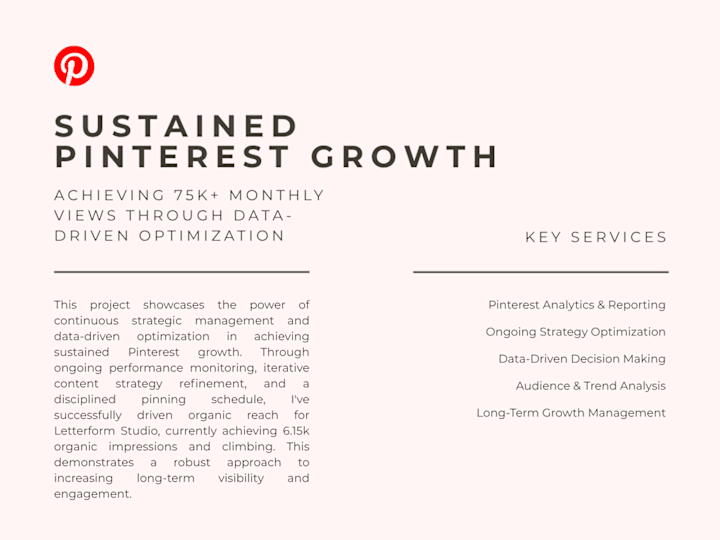 Cover image for Scaling Organic Pinterest Reach