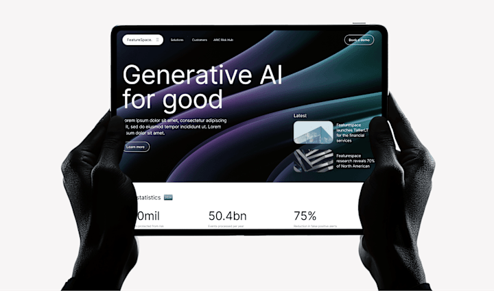 Cover image for Creating a brand identity for a generative AI company