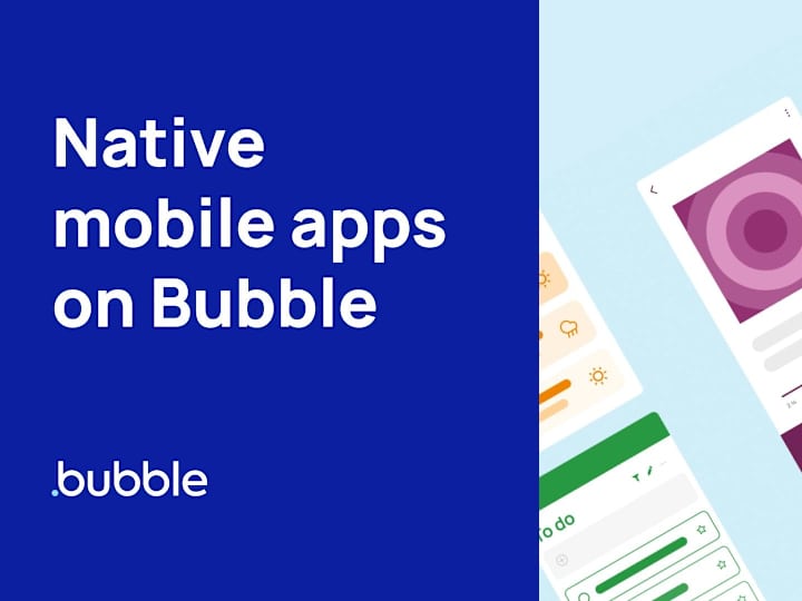 Cover image for Build a Bubble.io Mobile App