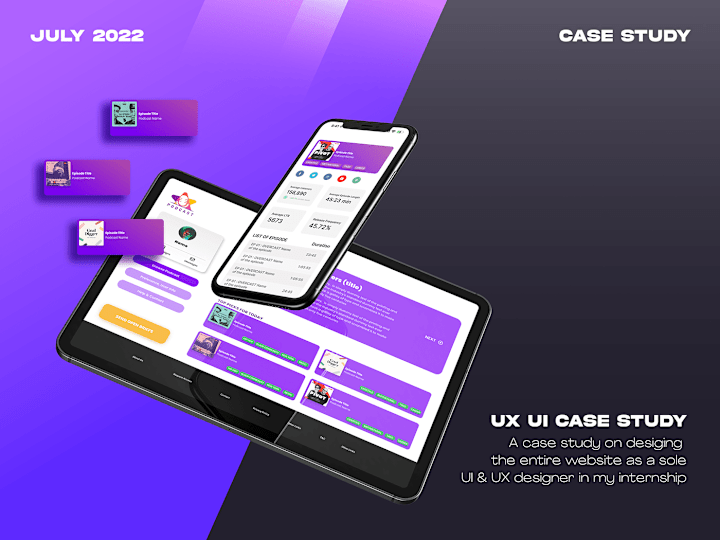 Cover image for PODFORM - UI UX Case Study 