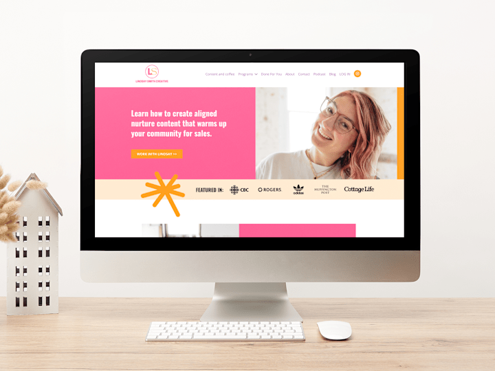 Cover image for Brand and Website Design for Lindsay Smith Creative